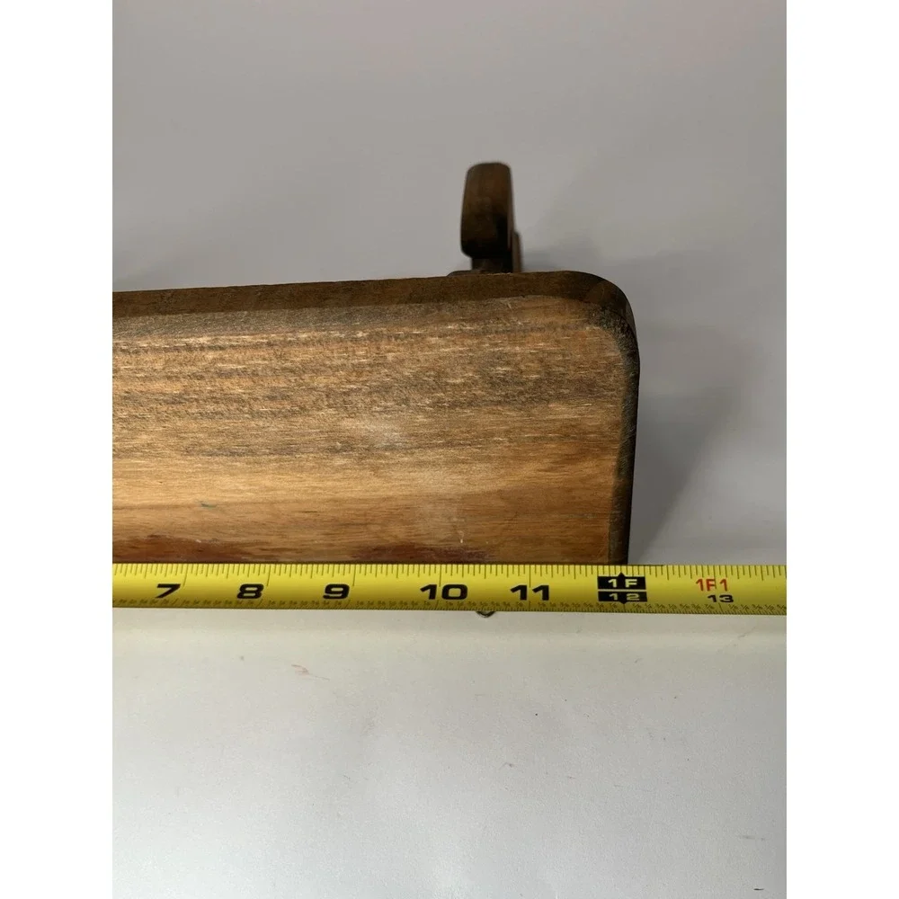 Vintage Wooden Wall Shelf Primitive Cottagecore Grandmacore